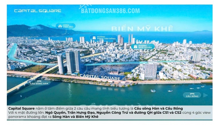 Giỏ hàng độc quyền Căn 2Pn chỉ từ 6,3 Tỷ (chưa Ck) tại Capital Square – Ưu đãi lên đến 17%